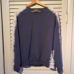 Universal Threads crew-neck sweatshirt, size medium, purple and white tie dye.